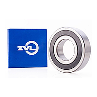 Підшипник 6007 ZVL 2rs кульковий гладкий 35x62x14