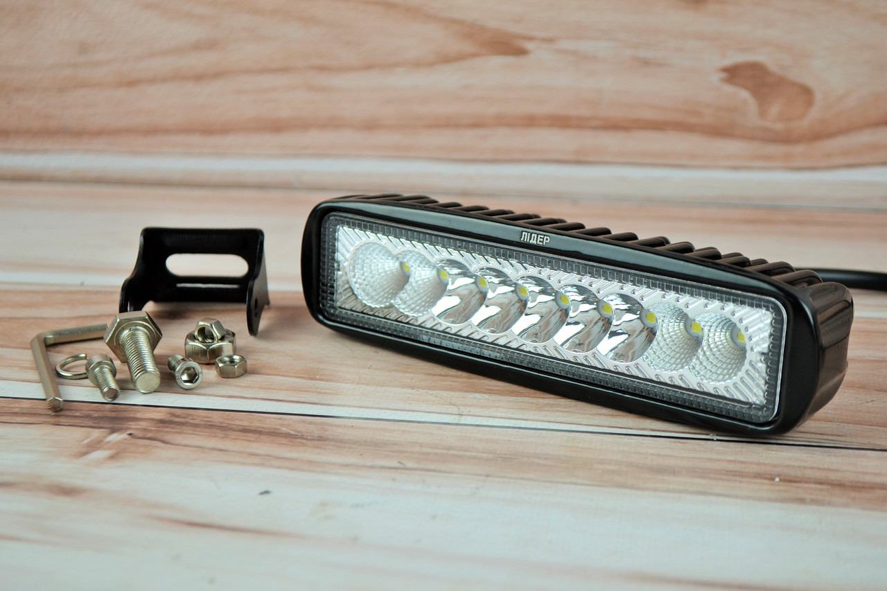 Світлодіодна LED-фара 27 Вт Комбо-променя (світлодіоди 3w x9 шт.)