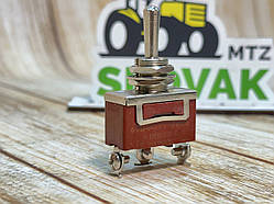 Металевий перемикач, (Тумблер) 3PIN SPST ON-OFF-ON