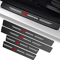 Захисна плівка Honda 5D з вуглецевого волокна самоклеюся 4 шт., 2х (60х7 см) 2х (40х7 см)