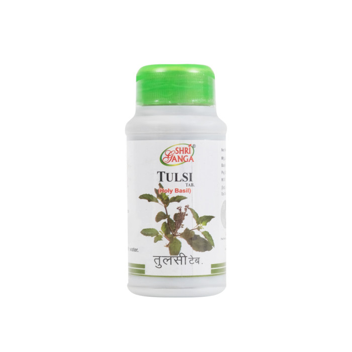 Препарат для підвищення імунітету TULSI 120 таб SHRI GANGA та очищення організму від токсинів ТУЛСІ ШРІ ГАНГА
