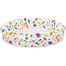 Дитячий надувний басейн "Морозиво" 59421-2, 122 х 25 см 105 л