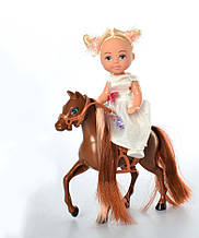 Лялька типу Барбі малятко на поні DEFA 8410, 3 види Коричневий