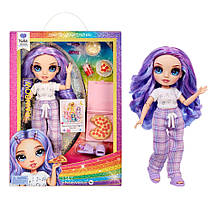 Лялька дитяча "Віолетта" Rainbow High 503705 серії "Junior High PJ Party" з аксесуарами