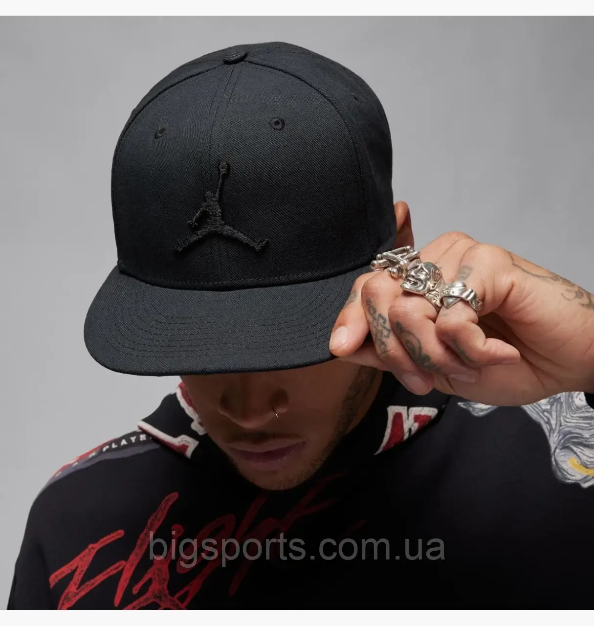 Кепка унісекс Air Jordan U J Pro Cap S Fb Jumpman Black (арт. FV5296-011)
