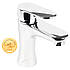 Змішувач для умивальника, рукомийника (литий, на шпильці) для раковини ТМ AQUATICA, фото 3