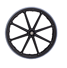 Заднє колесо для інвалідних колясок, 24 пластикове MED1-RW14, фото 4