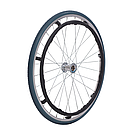 Заднє колесо для інвалідних колясок, 24 алюмінієве MED1-RW12, фото 5