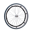 Заднє колесо для інвалідних колясок, 24 алюмінієве MED1-RW12, фото 8