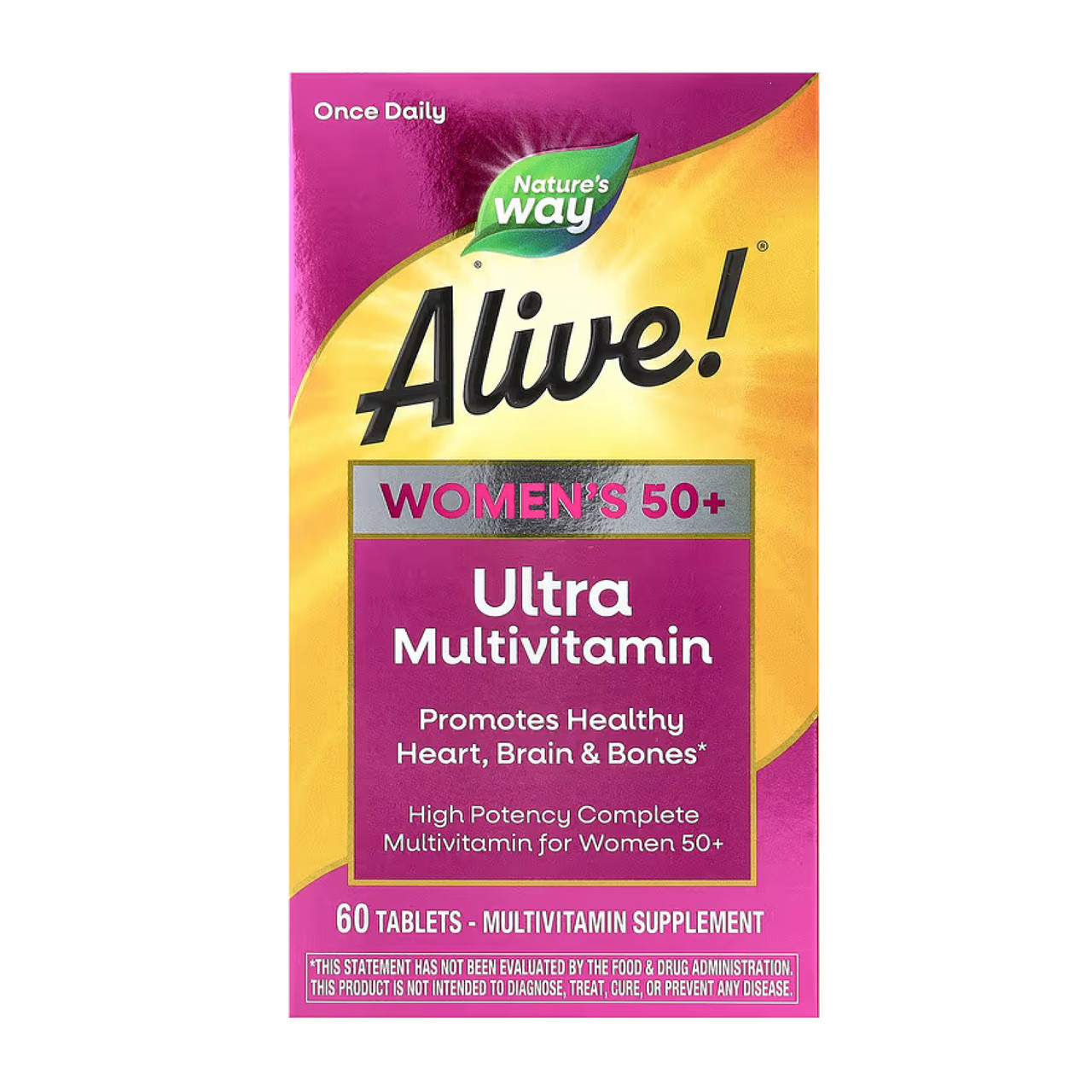 Once Daily Women 50+ Ultra Multivitamin- 60 tabs, фото 1