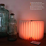 BONNYCO Led Book Light Дерев'яна складна лампа з дистанційним керуванням, 16 кольорів та таймер Настільна книжкова лампа, фото 7