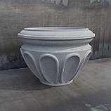 Бетонний вазон "RS Мінт" (67/94,5 см) кашпо для квітів та дерев, для вулиці, саду, дачі та тераси, фото 2