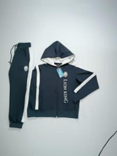 Дитячий спортивний костюм розмір 5-6, 7-8, 9-10, 11-12 колір показаний на зображенні у пачці від 4 шт., фото 1