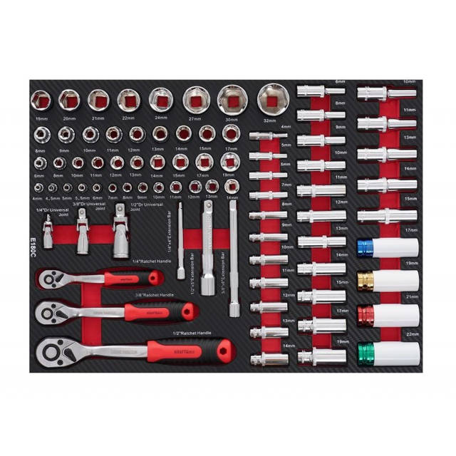 Тележка с инструментами Kraft&Dele KD1068, 299 шт ➧ Baushop