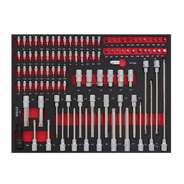 Тележка с инструментами Kraft&Dele KD1068, 299 шт ➧ Baushop