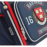 Рюкзак шкільний каркасний Yes Н-18 Harvard, 34.5*27*14, 555108 для хлопчика, фото 4