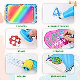 Набір для творчості Великий килимок для малювання водою (102х71 см), фото 3