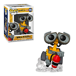 Фігурка Funko Pop Фанко Поп Валлі з вогнегасником Wall-E with Fire Extinguisher 10 см FP W W 1115