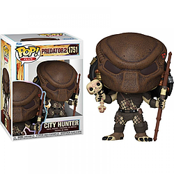 Фігурка Funko Pop Хижак Міський мисливець Predator City Hunter 10 см P CH 1752