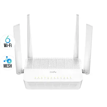WiFi 6 Mesh-маршрутизатор 2.5G Cudy WR3000H дводіапазонний AX3000 (73-00544)