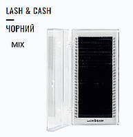 Вії LASH&CASH SCULPTOR чорні, mix довжин, 28 ліній