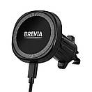 Тримач в машину Brevia AirVent Ultra MagCharge 15W з безпровідною зарядкою, на дефлектор, фото 6