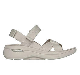 Босоніжки жіночі Skechers GO Walk Arch Fit бежевий 140808 NAT