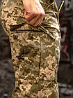 🔥 Штани "Tactical Armed force" (Пиксель ММ-14) штани, нацгвардії, все, мілітарі, карго, мультикам, фото 8