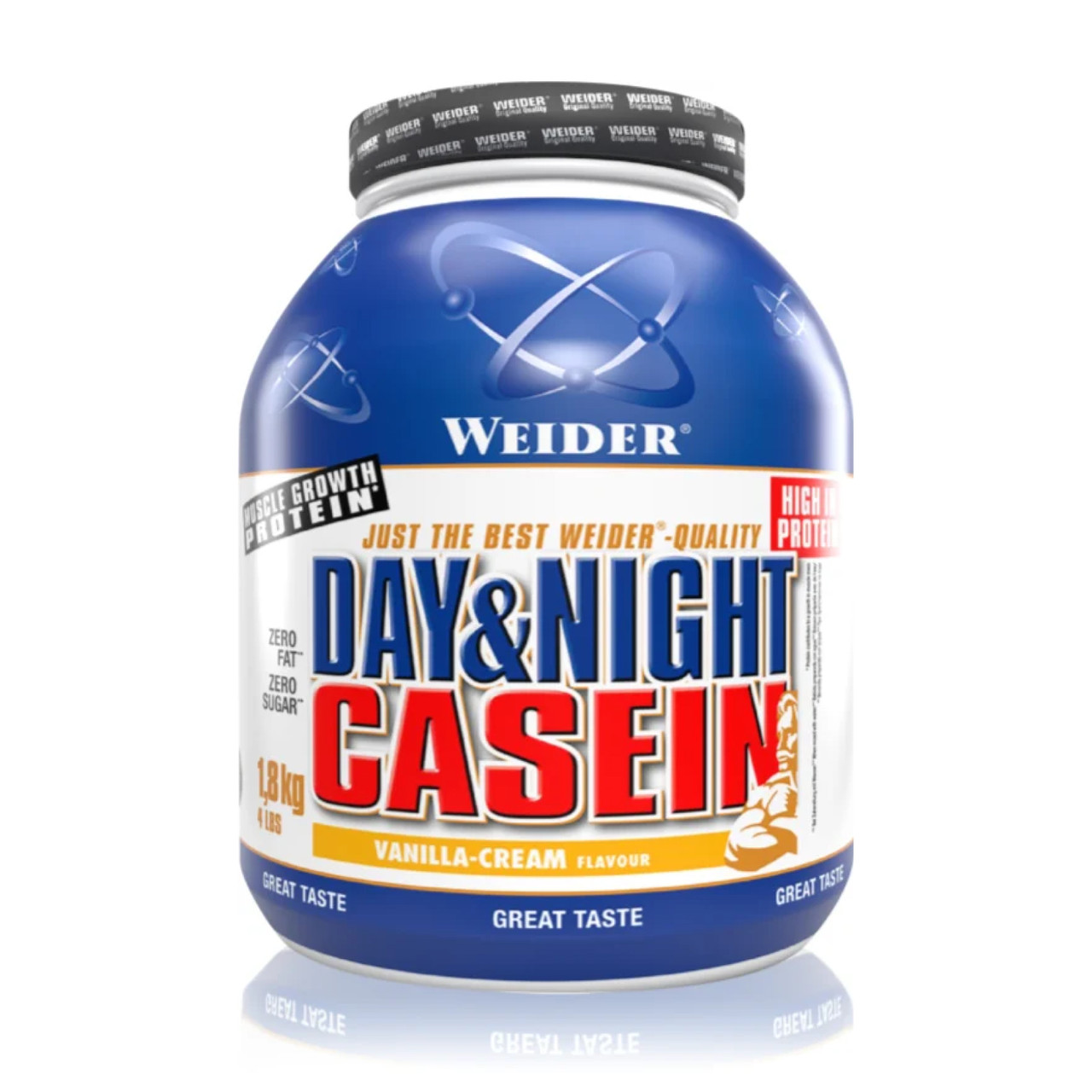 Day&Night Casein - 1800g Vanila Cream (До 07.25), фото 1