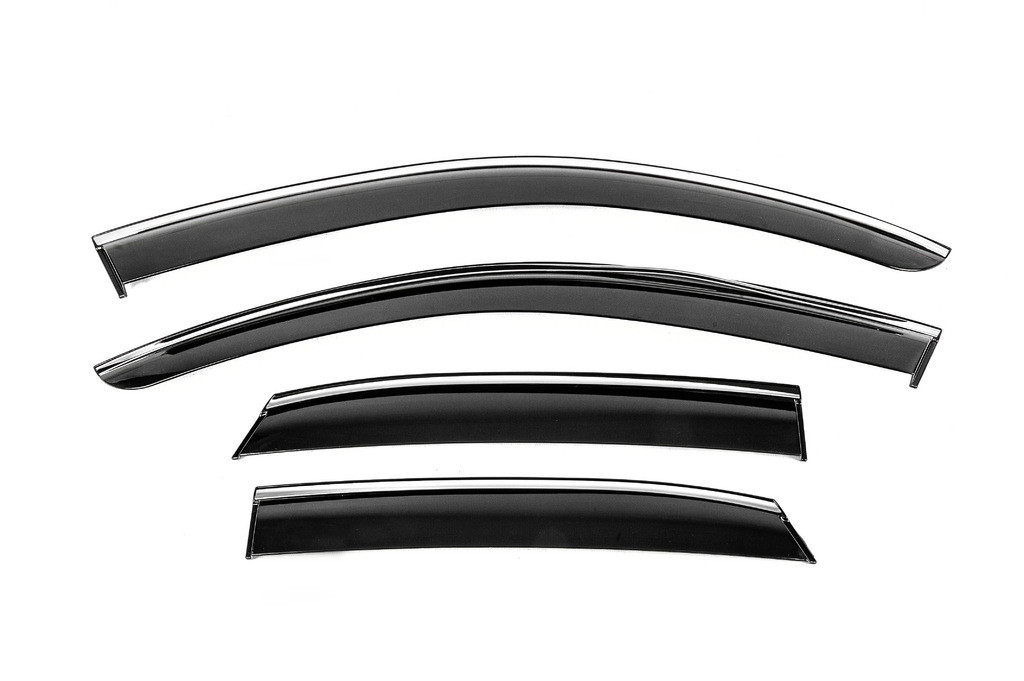 Вітровики з хромом Niken Luxury (4 шт) для Lexus RX 2022- рр від VLF комп., фото 1