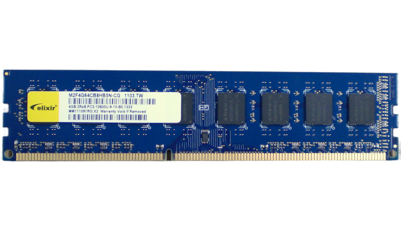 Оперативна Пам'ять DDR3 на 4 GB ( 1 Планкою ) PC 10600 1333 Mhz Б / У ( Модуль RAM DDR 3 4GB PC3-10600 ) з ГАРАНТІЄЮ