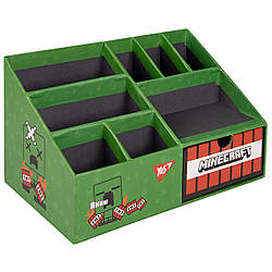 Настільний органайзер Yes Minecraft з 8 відділеннями з картону, 21x12x12 см, артикул 708221