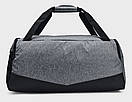 Спортивна унісекс сумка Under Armour Undeniable 5.0 Duffle MD в сірому кольорі, фото 2