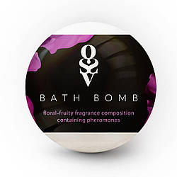 Бомбочка для ванни з феромонами Obsessive Bath bomb Floral - Fruity (100 г) 18+