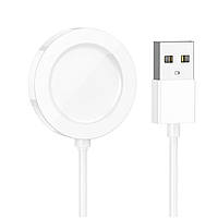 Бездротовий зарядний пристрій для смарт-годинника Hoco CW39 Wireless charger for iWatch White