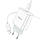 Мережевий зарядний пристрій HOCO C104A Stage single port PD20W charger set (C to iP)(EU) White, фото 4