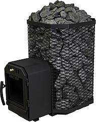 Дров'яна піч для лазні та сауни COZY 18 TW виносна топка