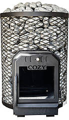 Дров'яна піч для лазні та сауни COZY 18 O-TW виносна топка