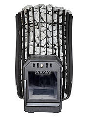 Дров'яна піч для лазні та сауни COZY 18 SW-TW виносна топка