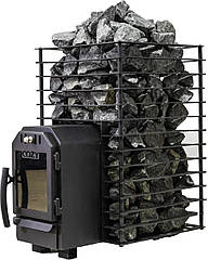 Дров'яна піч для лазні та сауни COZY 75 Quattro виносна топка