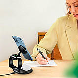 Магнітний бездротовий зарядний пристрій Choetech (T585-F-101CCBK) 3in1 Magnetic wireless charger station for Apple, фото 3