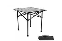 Стол складной квадратный STD-06 (черный) 530×510×500 мм SN27