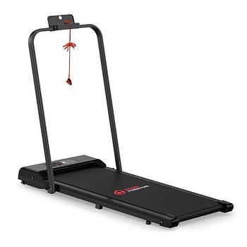 Бігова доріжка складна з дугою Treadmill C1 Чорна до 6 км/год, до 90 кг