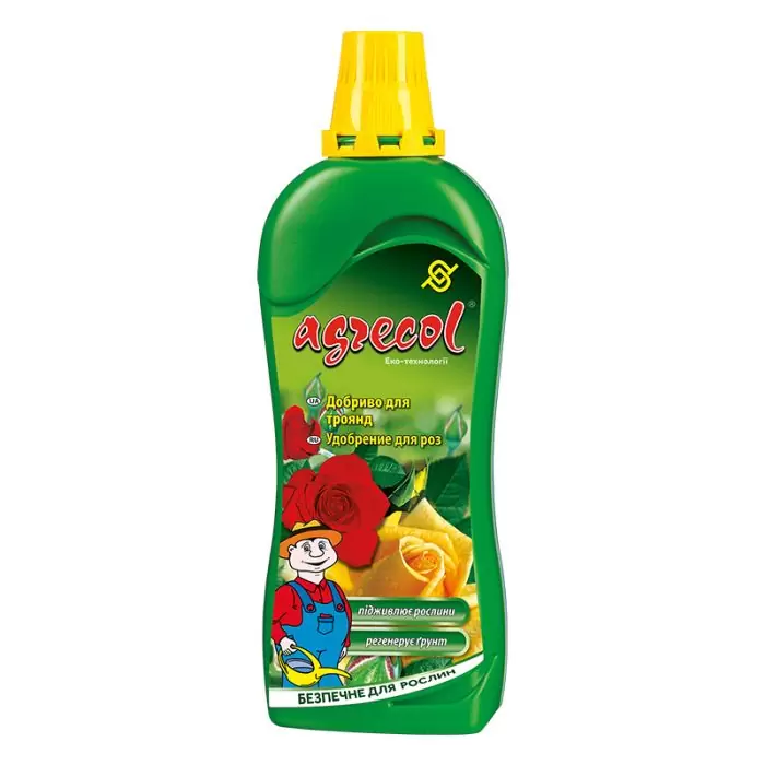 Мінеральне добриво для троянд 6-4-6 Agrecol (0,75 л)