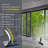 Універсальна швабра Spray Mob 3в1 з розпилювачем води, для волого та сухого прибирання Сіра AND-1004-Grey, фото 2