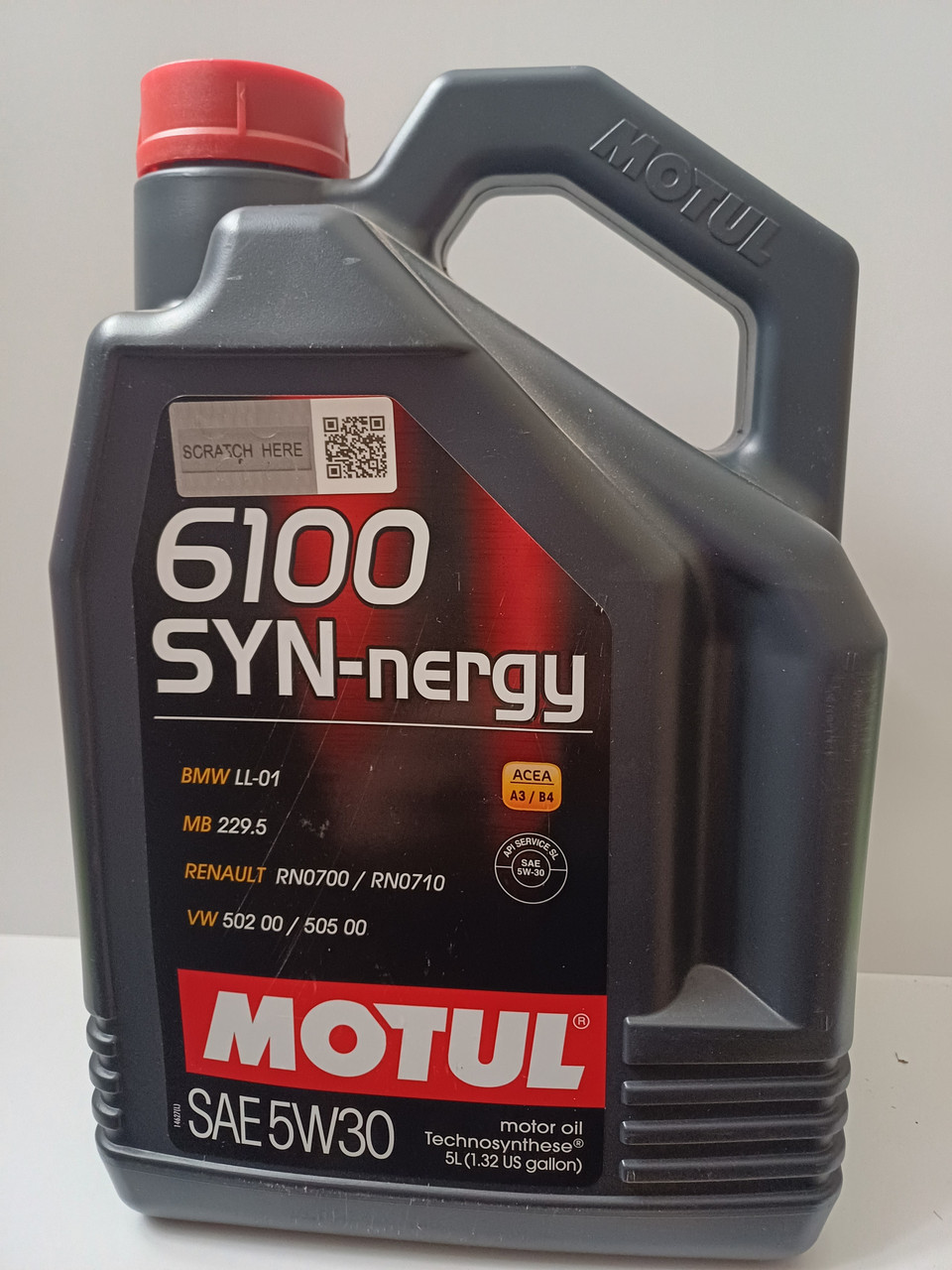 Олива MOTUL 6100 Syn-nergy SAE 5W30 5л