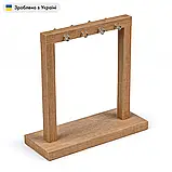 Підставка для палітри гель-лаків (тіпс) ECO STAND TIPS shine бежева, фото 3