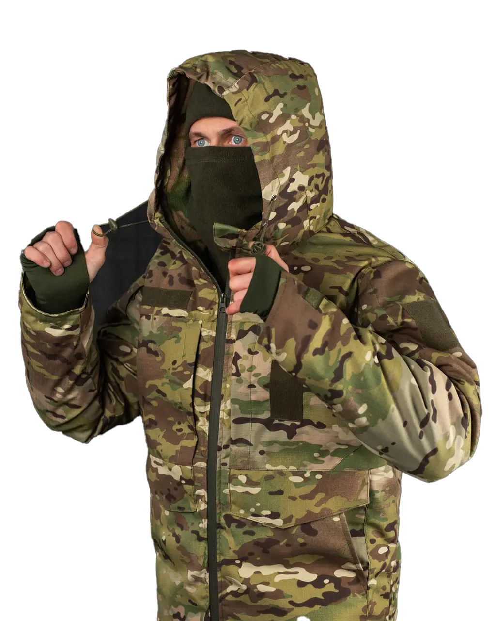 Зимова тактична куртка 7.62 Tactical з підкладкою Omni-Heat
