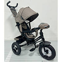 Велосипед MT 1006-5 (1шт) 3 кол.гума(12/10),USB/ВТ,пульт,світло,вільн.хід коліс,гальма,підшипн.,коричневий