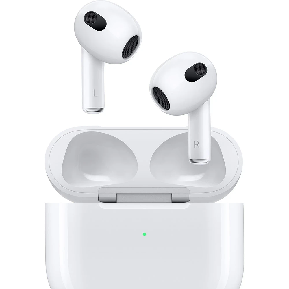 Навушники вкладки бездротові TWS Apple AirPods 3 gen (MME73), фото 1